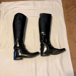 Elite Pull On Field Boots 8.5 Wide Calf 1324